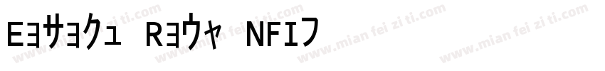 Eivish Ring NFI字体转换